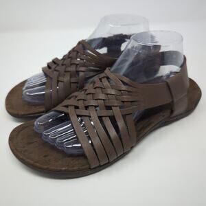 Merrell Brown Woven Women's Sandals